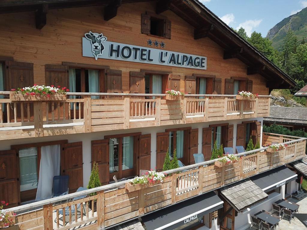 Hotel L'Alpage Le Grand-Bornand Esterno foto